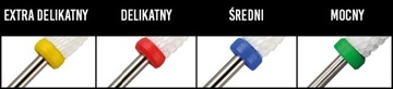 FREZ CERAMICZNY DELIKATNY STOŻEK ŚCIĘTY