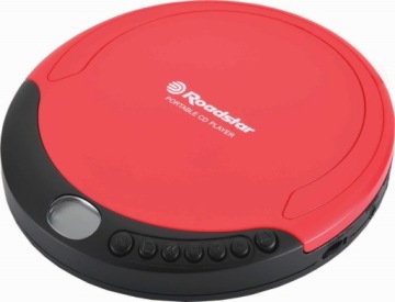 Портативный проигрыватель дисков ROADSTAR PCD-435NCD, КРАСНЫЙ