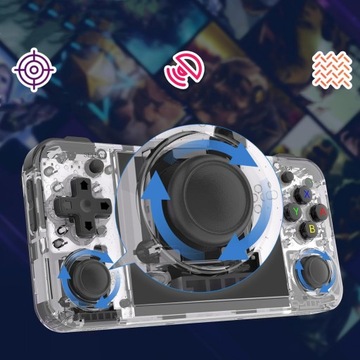 ПОРТАТИВНАЯ КОНСОЛЬ РЕТРО-ИГРЫ РЕТРО-ИГРЫ RG35XX H 3,5 дюйма + КАРТА 64 ГБ