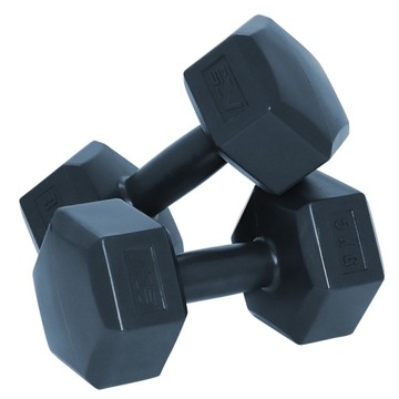 Hantle Biturmiczne Hantelki Zestaw Hantli 2x5 kg