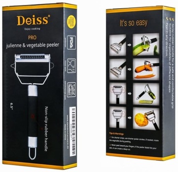 Машинка для очистки овощей и фруктов Deiss PRO