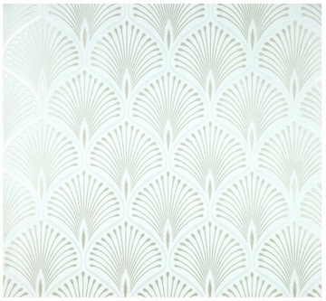 Tapeta w stylu art-deco wachlarze tapety na ścianę