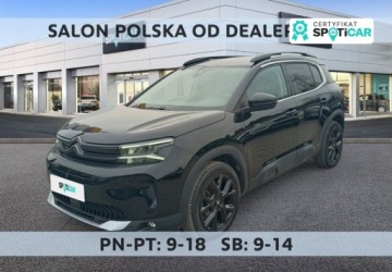 Citroen C5 Aircross SUV Facelifting 1.5 BlueHDi 131KM 2023 Citroen C5 Aircross 1.5 BlueHDi Max EAT8 Bogata Wersja Od Reki Zadbany FVa