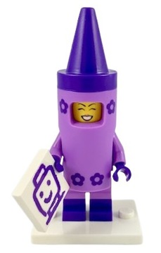 LEGO Minifigures The LEGO Movie 2 Crayon Girl Przebranie kredka coltlm2-5