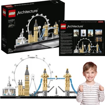 LEGO ARCHITECTURE BIGBEN LONDON EYE GALERIA NARODOWA ZWODZONY MOST MAKIETA