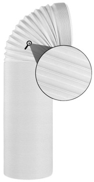 ДЛИНА ТРУБЫ КОНДИЦИОНЕРА ВОЗДУХА 3м ДИАМЕТР 15см ПРОЧНАЯ ПРОЧНАЯ ПРОКАТНАЯ НОВАЯ