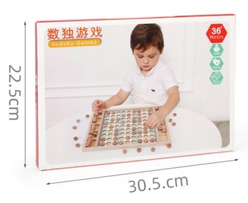 СУДОКУ ДЕРЕВЯННАЯ ЛОГИЧЕСКАЯ ИГРА, СЕМЕЙНАЯ ЗАГАДКА