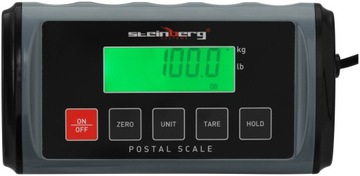 ЖК-весы для почтовых посылок 31 х 32 см, 100 кг/0,05 кг