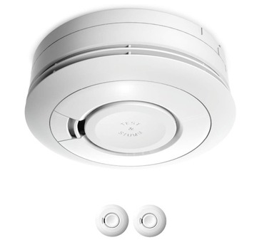 Ei Electronics Ei650 czujnik dymu, 2-częściowy zestaw