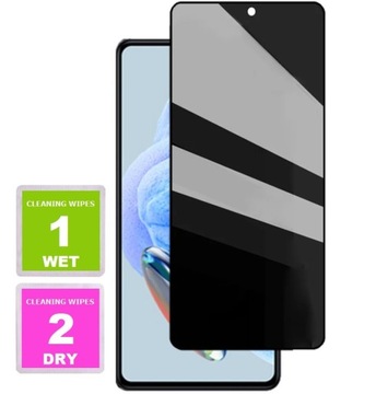 SZKŁO HARTOWANE (PEŁNE) PRIVACY ANTI-SPY do XIAOMI REDMI NOTE 13 / 13 PRO /