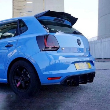 VW POLO V LIFT BADGE ЭМБЛЕМА ЛОГОТИП В ГРИЛЬ-ШЛЯПЕ ЧЕРНЫЙ НАБОР ПИАНО GTI