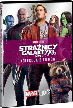 STRAŻNICY GALAKTYKI VOL. 1-3 PAKIET (3DVD)