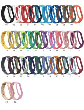 ZESTAW OPASEK DO XIAOMI MI BAND 5/6 WIELE KOLORÓW