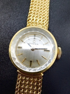 Omega De Ville Prestige Zegarek Damski Vintage Złoty 18k p750 27,69g