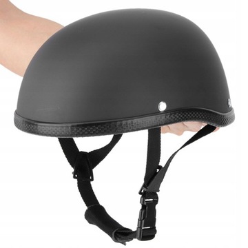 Изысканный мужской мотоциклетный шлем в стиле ретро с половиной лица