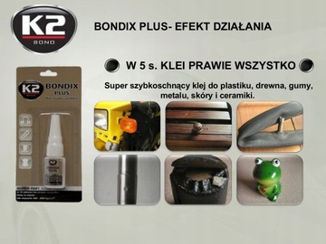 K2 BONDIX PLUS 10г МГНОВЕННЫЙ КЛЕЙ БЫСТРОСЫХАЮЩИЙ