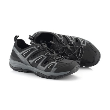 ALPINE PRO Buty sportowe przewiewne letnie z siateczką Lonefe czarny r.40