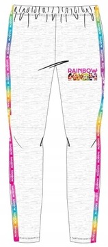 LEGINSY DZIEWCZĘCE GETRY RAINBOW HIGH - rozm. 128