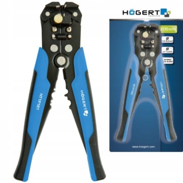 ПЛОСКОГУБЦЫ HOGERT AUTOMATIC WIRE STRIPPER CRIMPER HT1P181