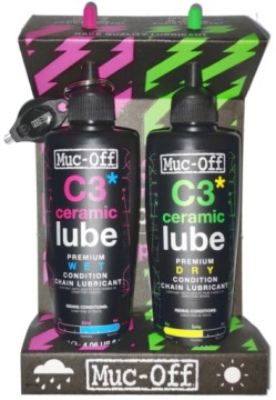 MUC-OFF C3 Ceramic Масло для сухой и влажной цепи 2x 120 мл