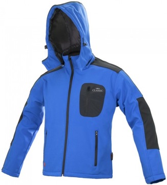 Kurtka robocza WODOODPORNA SOFTSHELL z KAPTUREM