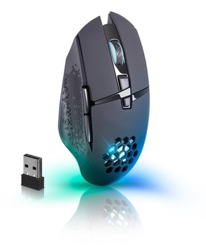 Mysz Bezprzewodowa Gamingowa Myszka dla Graczy LED