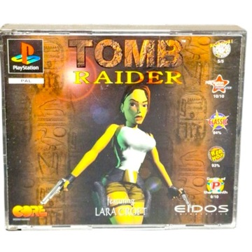 Игра TOMB RAIDER LARA CROFT Sony PlayStation (PSX PS1 PS2 PS3) БОЛЬШАЯ КОРОБКА