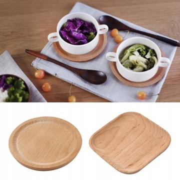 2 прочных твердых сервировочных тарелки