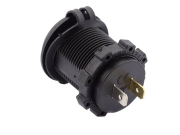MOTOCYKLOWE GNIAZDO 2X USB PODŚWIETLANE 12V 24V