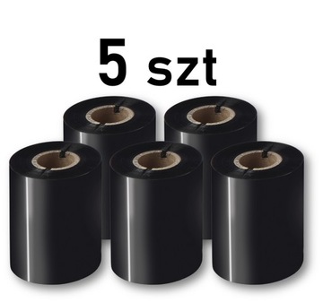5xFolia TTR 10cmx300m wosk/żywica Godex G500 GE500