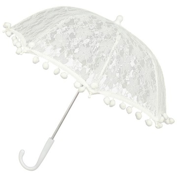 Parasol ślubny Vintage koronkowy parasol dla dziewczynek