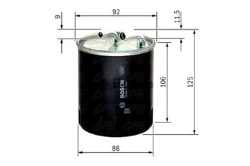 BOSCH 1 457 434 437 FILTR PALIVA