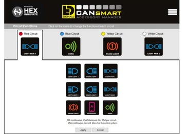 Комплект светодиодного светильника DENALI 2.0 D7PRO + крепление + контроллер + звуковой сигнал