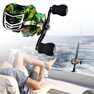 Kołowrotki 7:2:1 Baitcaster Fishing Reel 18 1
