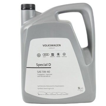 Olej VOLKSWAGEN 5W40 5L GS55505M4 SPECIAL D VW 505.0