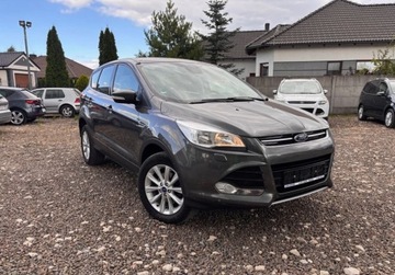 Ford Kuga II SUV 1.5 EcoBoost 150KM 2016 Ford Kuga 1.5B 150KM przeb.142tys ksiazka bezwypadkowy NAVI skora 1.5, zdjęcie 8