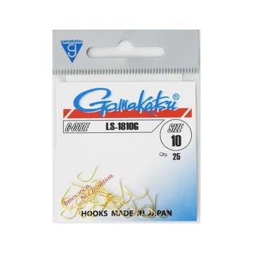 Haczyki Gamakatsu LS-1810G 10