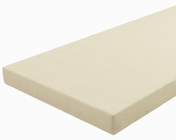 PRZEŚCIERADŁO JERSEY DO ŁÓŻECZKA 160x80 BAWEŁNA - kremowy