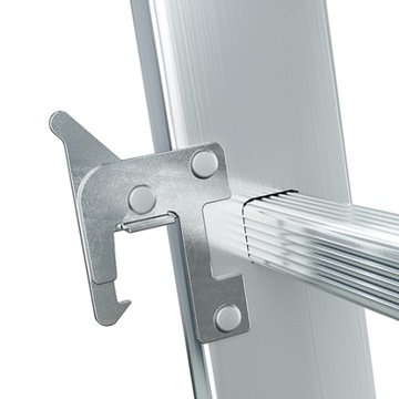 Лестница промышленная алюминиевая 3х9 ступенек HOME DRABEST 150 кг
