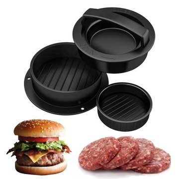 PRASA FORMA DO HAMBURGERÓW BURGERÓW KOTLETÓW 3w1
