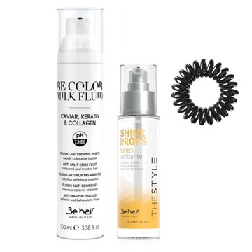 BE COLOR FLUID+SERUM DO WŁOSÓW KAWIOREM i KERATYNĄ