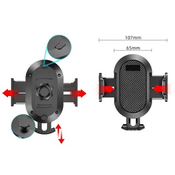 UCHWYT DO SAMOCHODU NA TELEFON SZYBĘ KOKPIT SAMOCHODOWY MOCNY