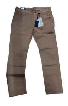 SPODNIE TOMMY HILFIGER CHINOS DENTON PROSTE W34L32