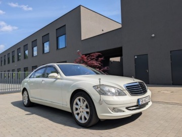 Mercedes Klasa S W221 2008 Mercedes S500L z Japonii
