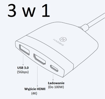 Док-станция HDMI USB ТВ Nintendo Switch