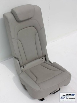 AUDI Q5 FOTEL FOTELE KANAPA TAPICERKA SZARA ACHAT 8R skóra siedzisko oparci