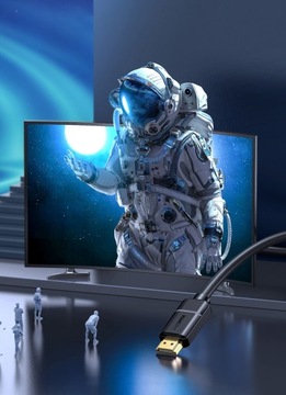 КАБЕЛЬ BASEUS ВИДЕОКАБЕЛЬ HDMI 2.0 FULL HD 4K 30 Гц UHD 3D HDR 18 ГБ/с 8M