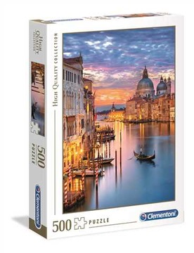 Puzzle 500 el. Lighting Venice Clementoni 35056