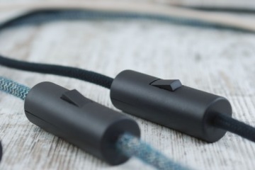черный проходной выключатель выключатель с оплетенным кабелем выключатель для света лофт K