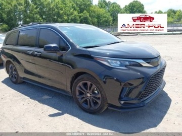 Toyota Sienna III 2022 Toyota Sienna xse, 2022r., 2.5L 2.5 Benzyna 245KM